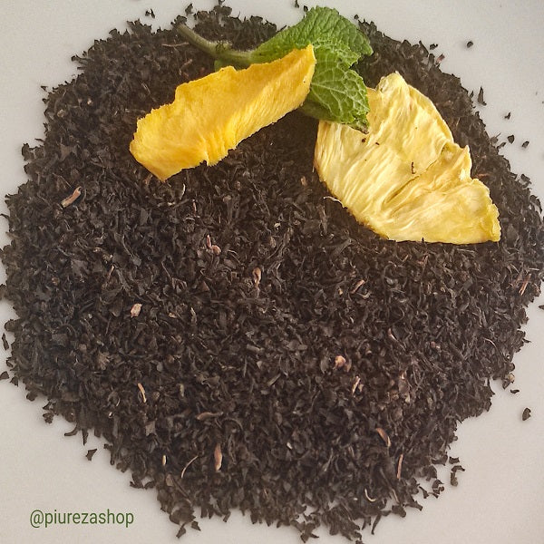 Té negro English Breakfast Bio Tropical de Mango y Piña con Menta Piureza