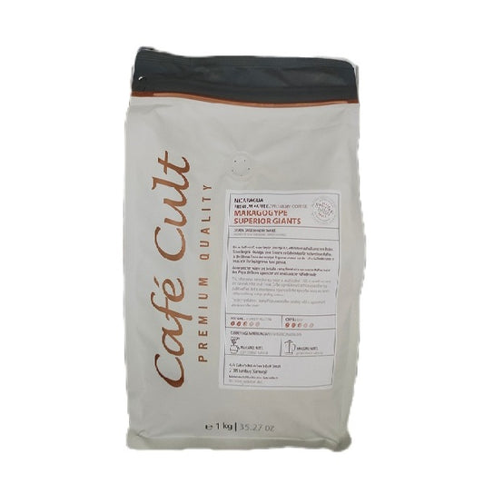 Café Cult Nicaragua “Maragogype Superior Giants”. Premium Quality. 100% Arábica.