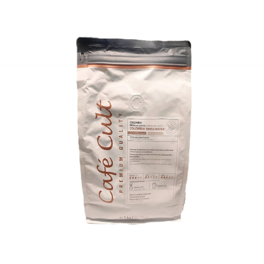Café Cult Colombia Swiss Water Descafeinado. Premium Quality. 100% Arábica.