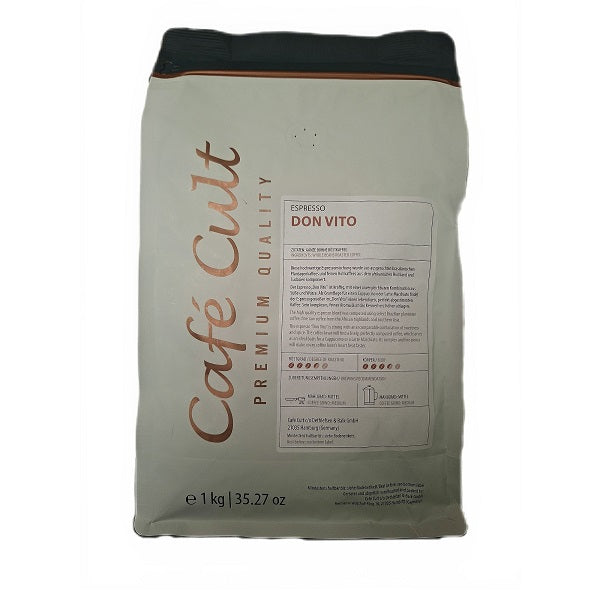 Café Cult Espresso Don Vito. Premium Quality. 100% Arábica.
