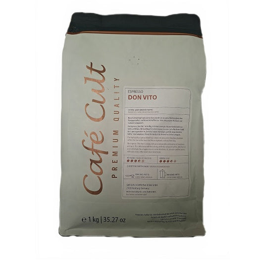 Café Cult Espresso Don Vito. Premium Quality. 100% Arábica.