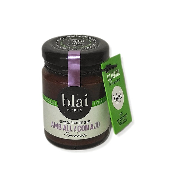 Olivada (Paté de oliva) con ajo Eco Premium Blai Peris 100g vidrio