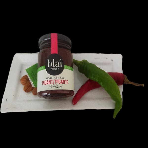 Olivada (Paté de oliva) picante Eco Premium Blai Peris 100g vidrio