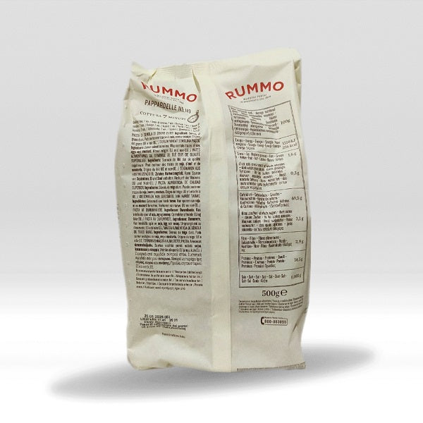 Pasta Italiana Rummo Pappardelle Nº119 400g. Calidad superior.