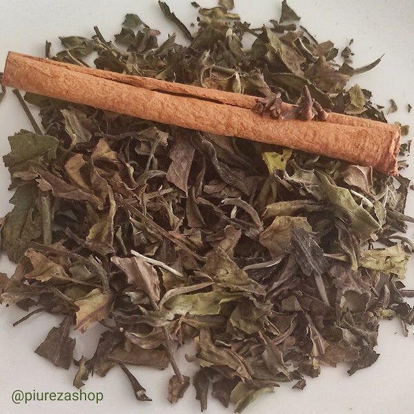 Té blanco Pai Mu Tan Bio con Canela y Clavo Piureza