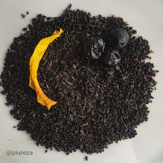 Té negro English Breakfast con Arándanos y Limón Bio Piureza