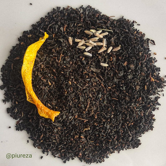 Té negro English Breakfast  con Lavanda y Limón Bio Piureza