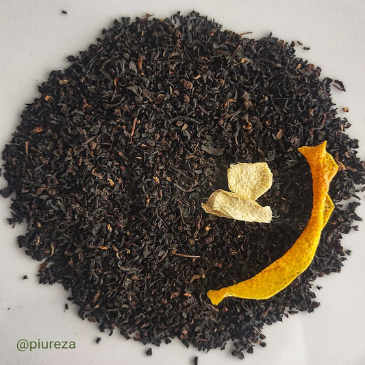 Té negro English Breakfast con Jengibre y Limón Bio Piureza