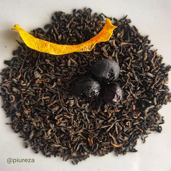 Té Rojo Pu Erh con Arándanos y Limón Piureza