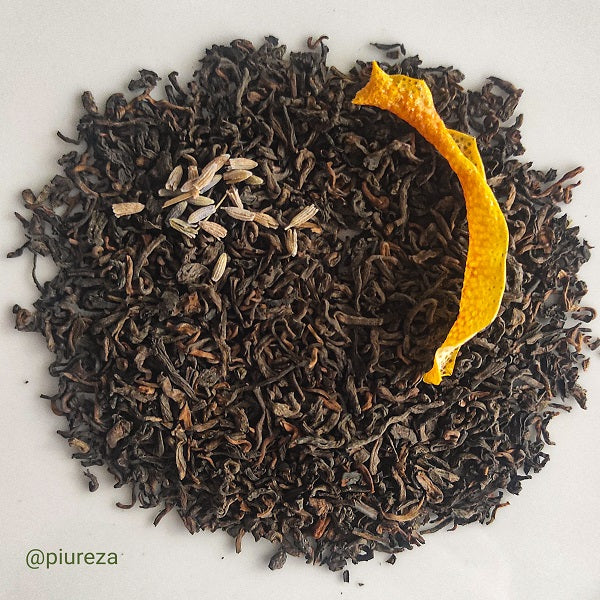 Té Rojo Pu Erh con Limón y Lavanda Piureza