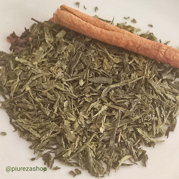 Té verde Sencha Bio con Canela y Clavo Piureza